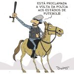 Charge do Duke: a volta da polícia aos estádios em Minas Gerais