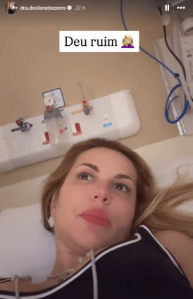 Deolane Bezerra atualizou seu estado de saúde