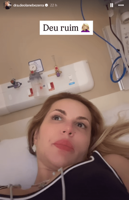 Deolane Bezerra atualizou seu estado de saúde
