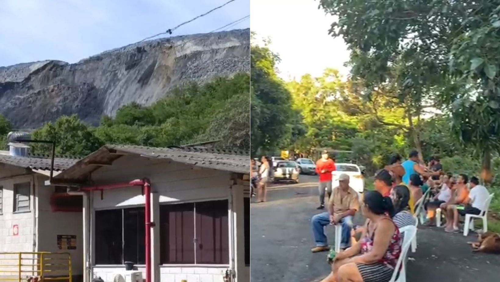 Desabamento de rejeitos em Conceição do Pará: moradores estão assustados e revoltados com falta de informação