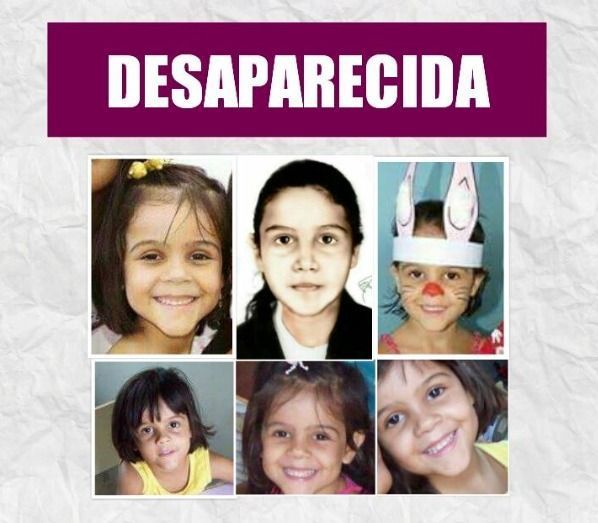 A garotinha desapareceu na cidade de Frutal, Minas Gerais.