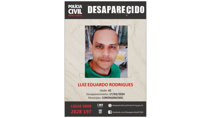 Foto mostra Luiz Eduardo Rodrigues