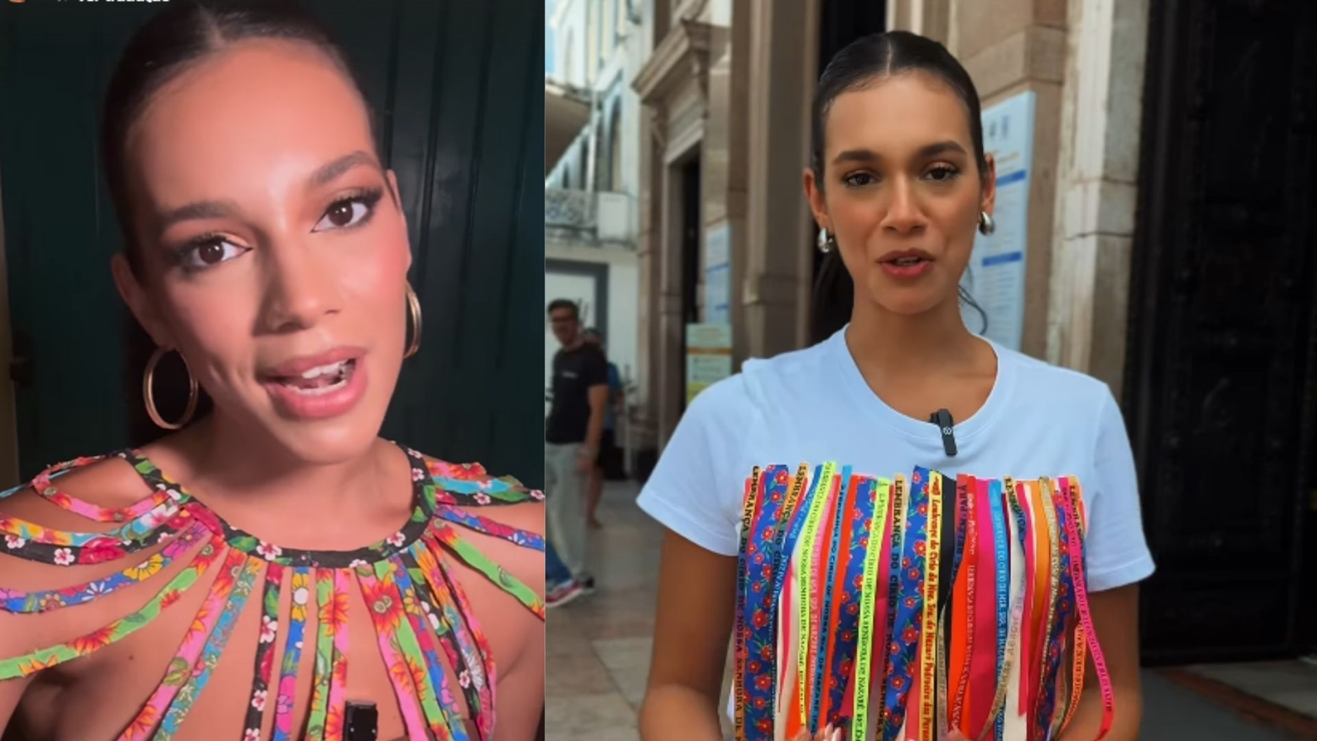 Alane Dias, do BBB 24, conta milagre de Nossa Senhora de Nazaré e fala de pedidos no Círio 2024
