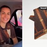Deolane deixou a prisão com blusa de marca de luxo avaliada em R$ 9 mil