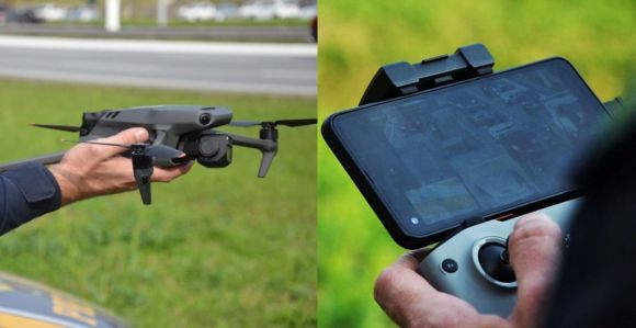 Drones usados pela PRF para multar motoristas em rodovias federais