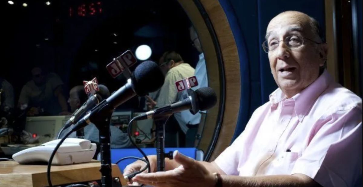 Nilson César lamenta morte de 'Seu Tuta', fundador da Jovem Pan