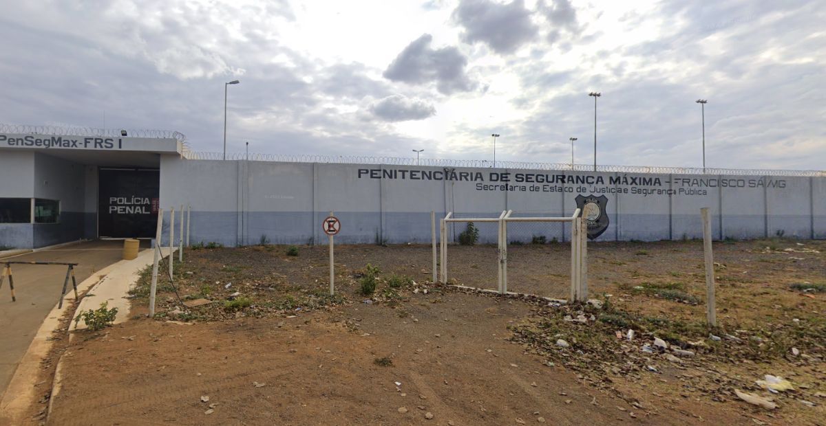 Detento é morto durante banho de sol em penitenciária de segurança máxima de Francisco Sá, em MG