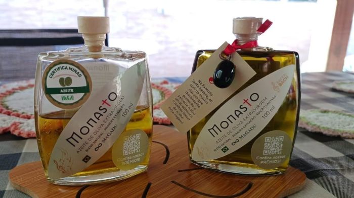 Azeite Monasto, o mais premiado do Sul de Minas 