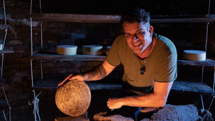 Jordane produtor cultural da Rota do Queijo de Minas 