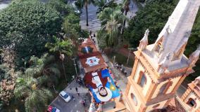 Veja fotos dos tapetes na Igreja São José, em BH