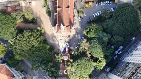 Veja fotos dos tapetes na Igreja São José, em BH