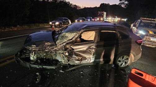 Veja imagens do acidente com cantor Fabiano Menotti