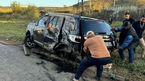Veja imagens do acidente com cantor Fabiano Menotti