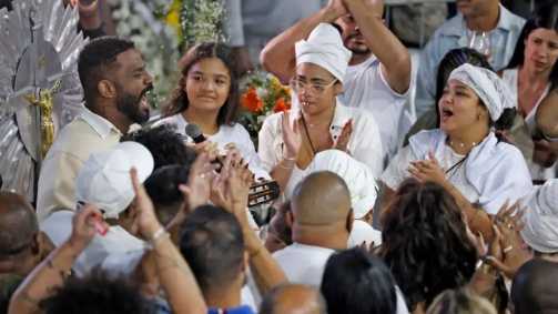 Velório de Arlindo Cruz