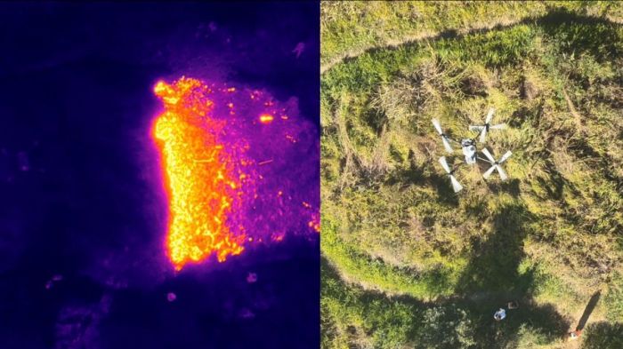 Estudo avalia drones de pulverização agrícola para o combate a incêndios