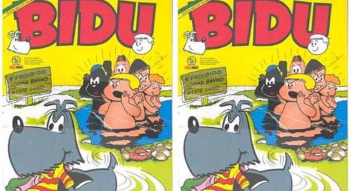 Capa do primeiro gibi de Mauricio Sousa