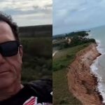 Turista mineiro morre após bater em paredão durante voo de parapente na Bahia
