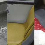 Moradores de BH denunciam vazamento de água de chuva nos ônibus: 'sem direito de sentar'