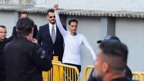 Veja fotos da saída de Oruam