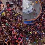 Vídeo: candidato a prefeito é preso em flagrante após fazer 'chuva de dinheiro' em praça pública