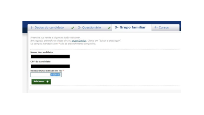Inscrição Prouni 