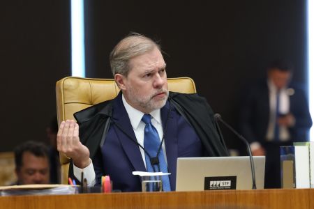 O ministro Dias Toffoli, do Supremo Tribunal Federal