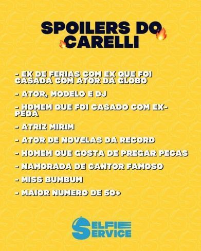 Dicas foram publicadas no Instagram do Selfie Service 