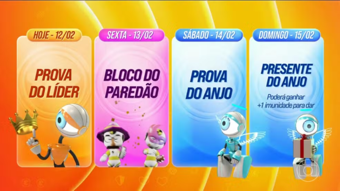 Dinâmica da semana do BBB 26 tem o 'Bloco do Paredão'