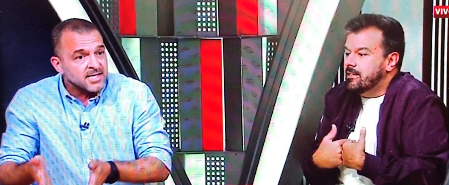 Comentaristas da ESPN têm discussão ríspida: 'Não coloca palavra na minha boca'