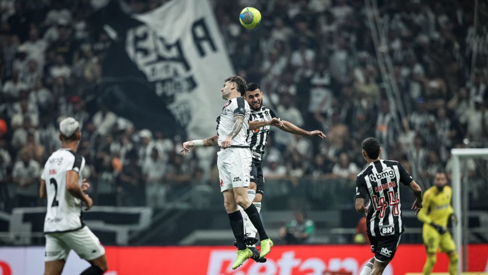 Jogo entre Atlético e Vasco na Arena MRV conta com novidade na Copa do Brasil