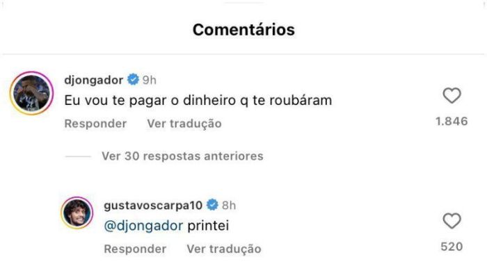Rapper Djonga fez promessa inusitada a Scarpa após título do Atlético no Mineiro