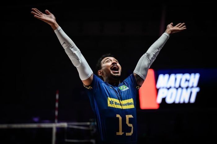 Maique, da Seleção Brasileira, foi eleito o melhor líbero da VNL 2025