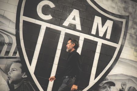 Eduardo Domínguez, técnico do Atlético