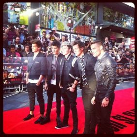Premiere do filme This Is Us, em 2012
