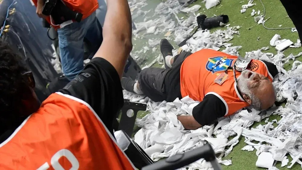 Saiba como homem entrou com bombas que atingiram fotógrafo na Arena MRV