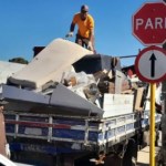 Parque Rinaldi, em Varginha, é dividido em dois para receber o mutirão de limpeza