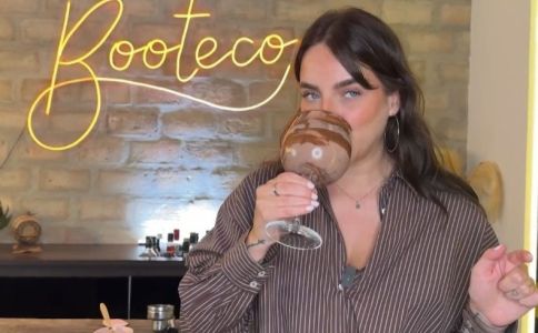 Drink de Páscoa da Boo Unzueta