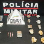 Polícia Militar prende suspeito de tráfico de drogas em Itabirito