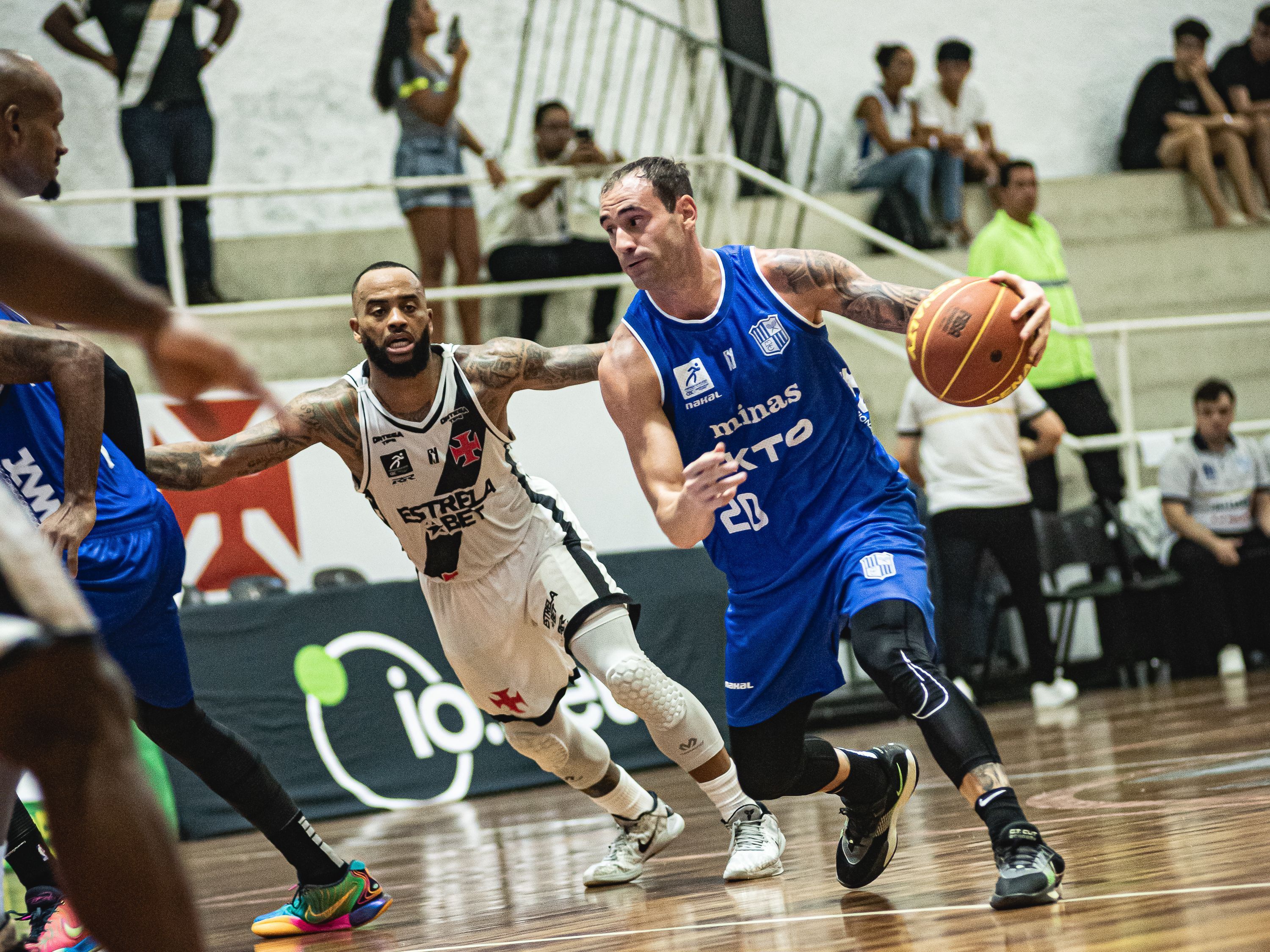 KTO Minas é dominado pelo R10 Score Vasco e perde sequência positiva no NBB