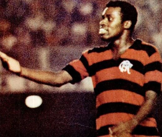 Fio Maravilha em ação pelo Flamengo em 1972 Fio Maravilha em ação pelo Flamengo em 1972