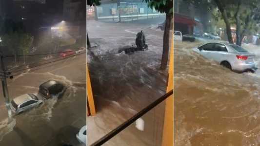 Duas regionais de BH registram quase metade da chuva prevista para março após temporal