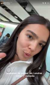 Duda Guerra publicou registros da viagem no Instagram