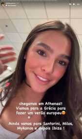 Duda Guerra publicou registros da viagem no Instagram