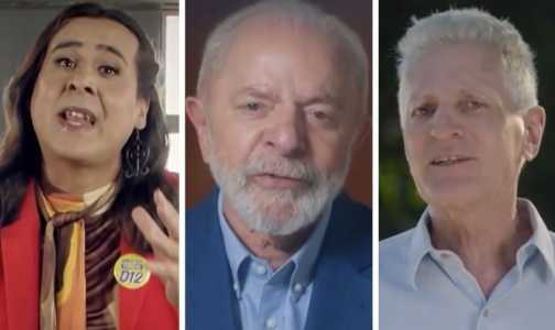 Em disputa pelo mesmo eleitorado, Duda e Rogério se ancoram em Lula em propaganda na TV