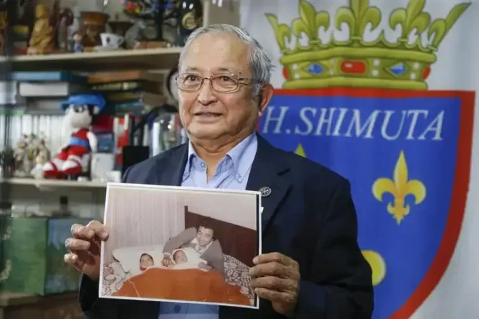Empresário Hiroshi Shimuta sobrevivente do incêndio do Edifício Joelma
