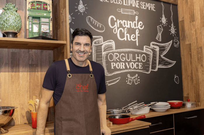 Edu Guedes durante comando do 'The Chef'