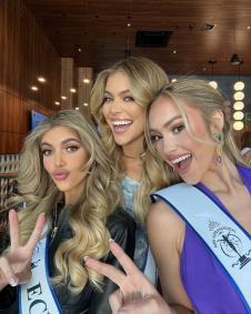 Eduarda Braum, Miss Supranational Brasil 2025, já está na Polônia