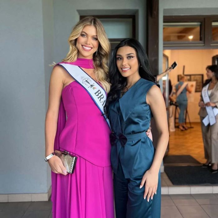 Eduarda Braum e Harashta Haifa Zahra, Miss Supranational 2024 Eduarda Braum e Harashta Haifa Zahra, Miss Supranational 2024