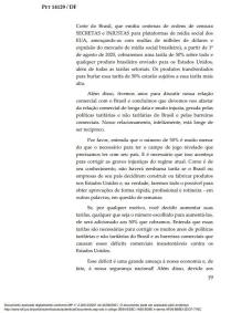 Em decisão contra Bolsonaro, no qual Moraes anexou carta escrita por Donald Trump.