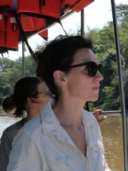 Emilia Clarke em viagem pela América Latina